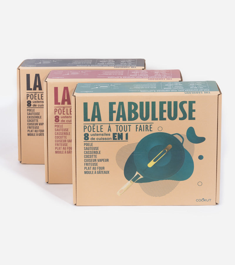 La Fabuleuse poêle 8 en 1 - Cookut